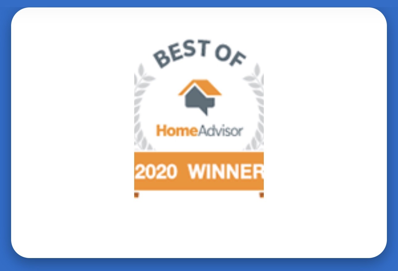 Best of HomeAdvisor 2020 Winner
